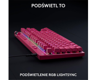 LOGITECH G PRO X TKL Rapid magenta 920-013253 - 1298664 - zdjęcie 10